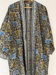 Anokhi cotton Kimono - short, free size