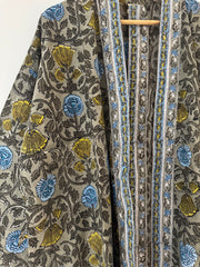 Anokhi cotton Kimono - short, free size