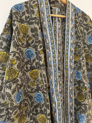 Anokhi cotton Kimono - short, free size
