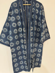 Anokhi cotton Kimono - short, free size