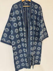 Anokhi cotton Kimono - short, free size