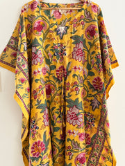 Anokhi cotton Kaftan - Long, free size