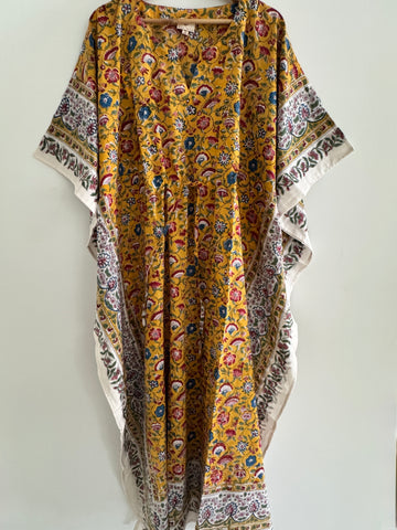 Anokhi cotton Kaftan - Long, free size