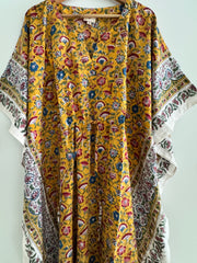Anokhi cotton Kaftan - Long, free size
