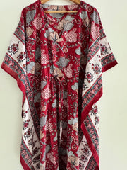 Anokhi cotton Kaftan - Long, free size