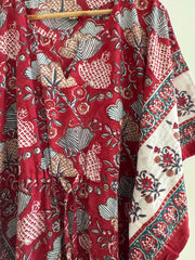Anokhi cotton Kaftan - Long, free size
