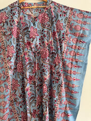 Anokhi cotton Kaftan - Long, free size