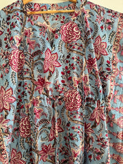 Anokhi cotton Kaftan - Long, free size