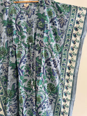 Anokhi cotton Kaftan - Long, free size