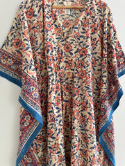 Anokhi cotton Kaftan - Long, free size