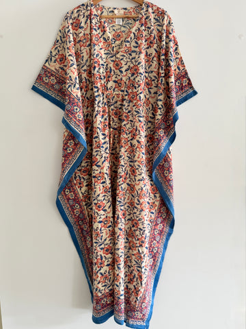Anokhi cotton Kaftan - Long, free size