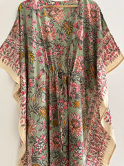 Anokhi cotton Kaftan - Long, free size