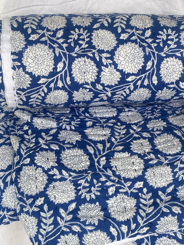 Padded cotton quilt