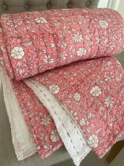 Padded cotton quilt
