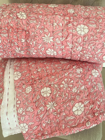 Padded cotton quilt