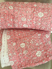 Padded cotton quilt