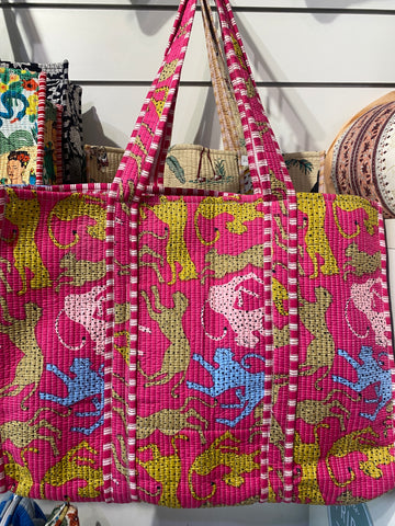 Tote Bag - Printed & quilted (Copy)