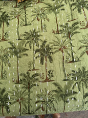 Kantha, Olive green palms