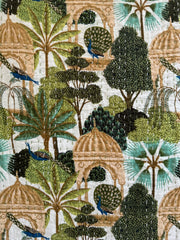 Kantha, White peacock