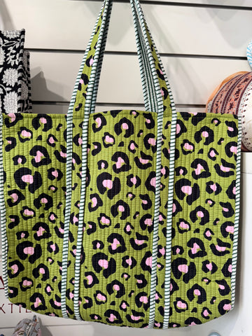 Tote Bag - Printed & quilted
