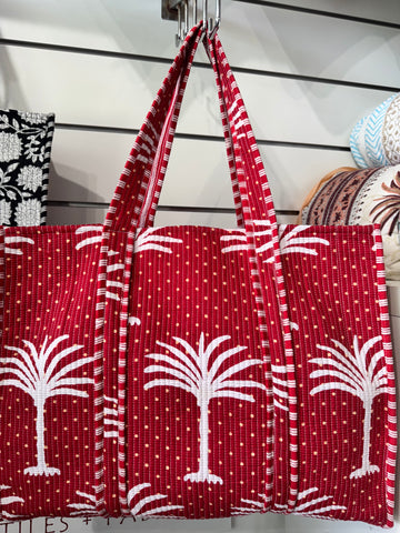 Tote Bag - Printed & quilted