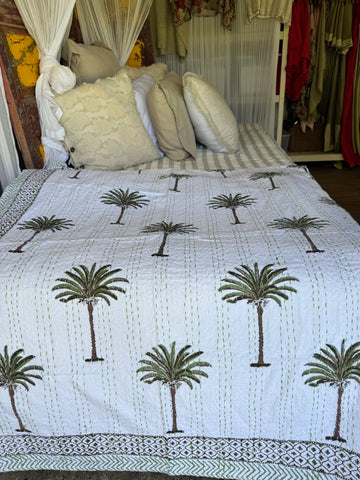 Kantha, Green Palm Tree