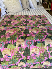 Kantha, Pink peacock