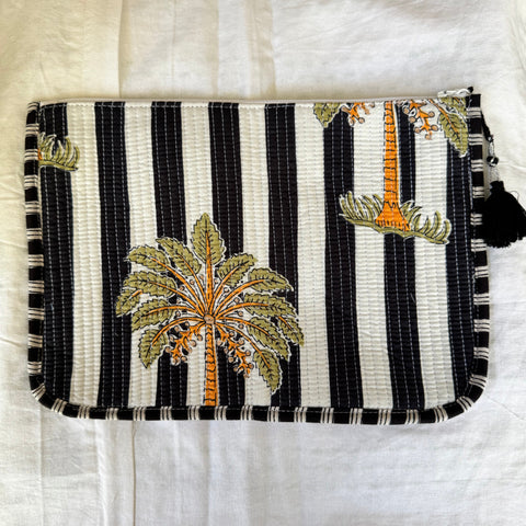 Kindle or Ipad case - Printed & quilted