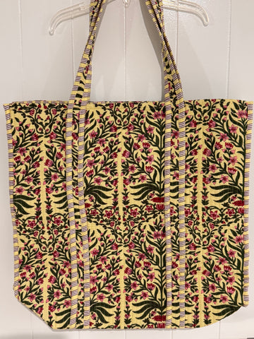 Tote Bag - Printed & quilted