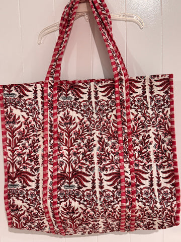 Tote Bag - Printed & quilted