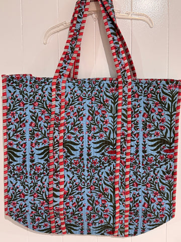 Tote Bag - Printed & quilted