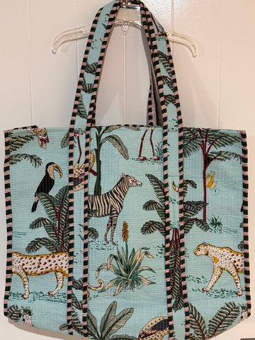 Tote Bag - Printed & quilted