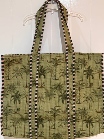 Tote Bag - Printed & quilted