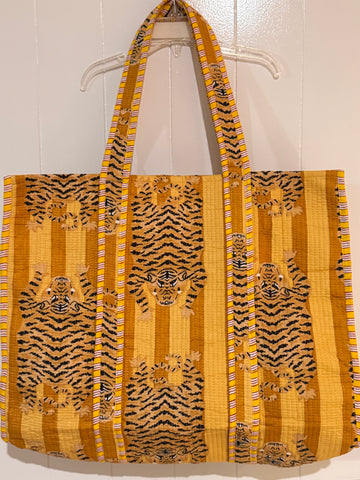 Tote Bag - Printed & quilted