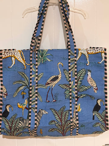 Tote Bag - Printed & quilted