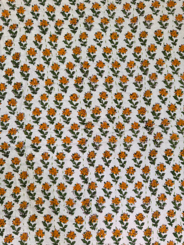 Kantha, Yellow flower