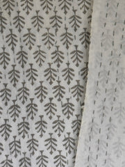 Kantha, Grey buti print