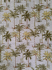 Kantha, Grey & green palms