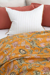 Kantha, Mustard florals