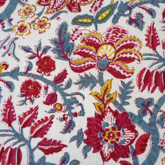 Block printed Napkins, Set of 8