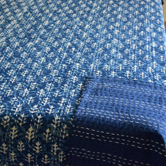 Kantha, Indigo