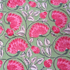 Block printed Napkins, Set of 8