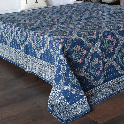 Kantha, Indigo designs
