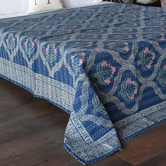 Kantha, Indigo designs