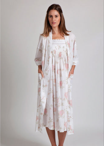 Arabella - Dressing Gown, Robe, Floral print (75F1)