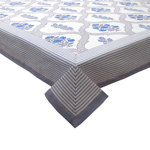 Block printed tablecloths, 180 x 180cm