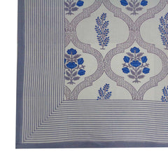 Block printed tablecloths, 180 x 180cm