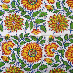Block printed Napkins, Set of 8