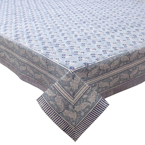 Block printed tablecloths, 8 -10 seater & 10 -14 seater