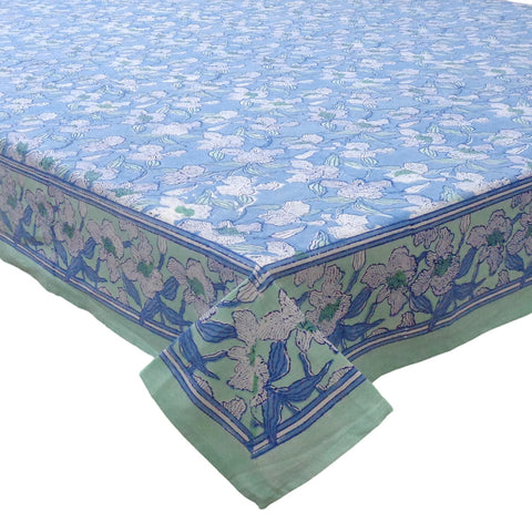 Block printed tablecloths, 8 -10 seater & 10 -14 seater.